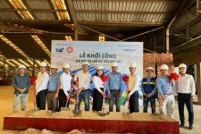 Thi công xưởng lò gạch Khánh Bình Tân Uyên bằng kết cấu thép