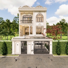 Nhà ở kết văn phòng hiện đại