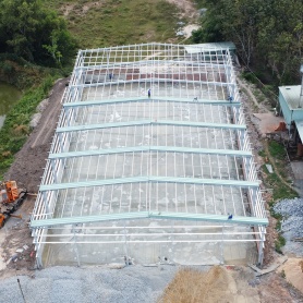 Nhà xưởng sản xuất gỗ viên nén