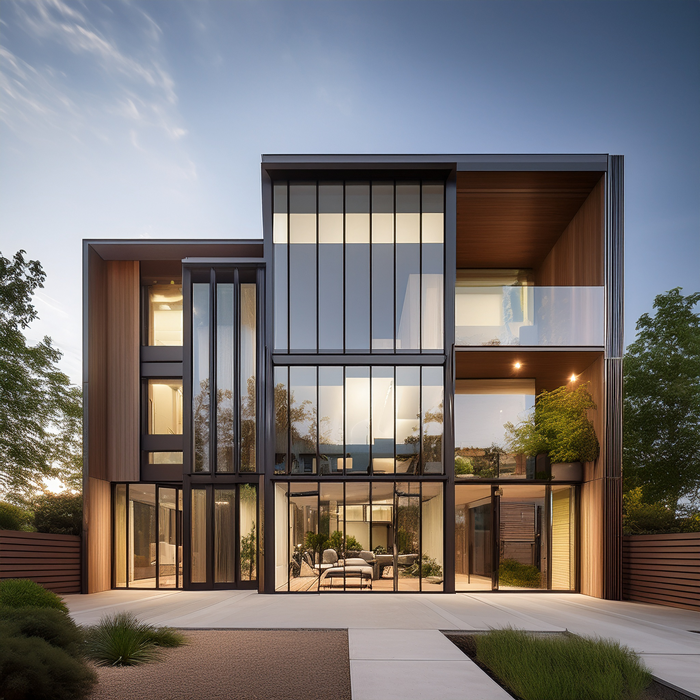 High-end townhouse office
