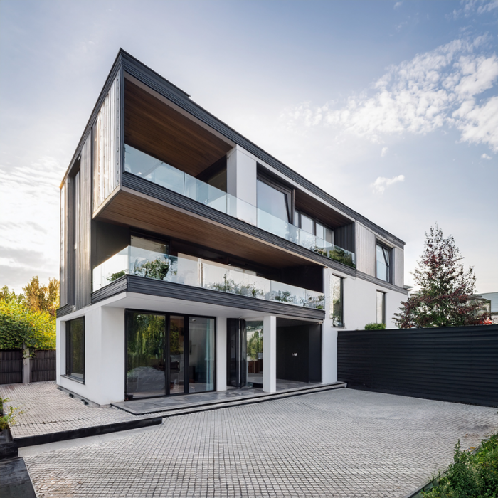 Modern prefabricated house