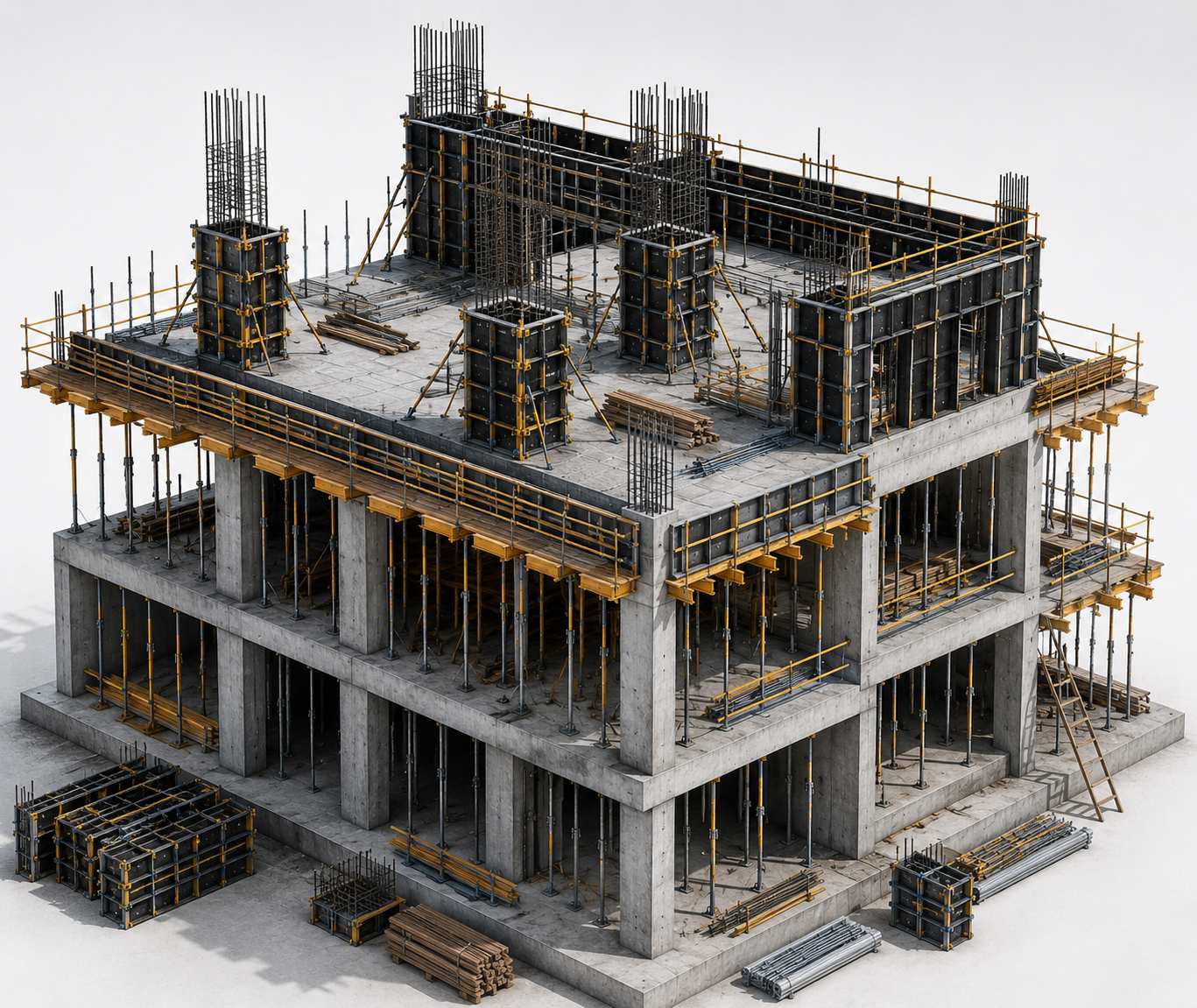 Cốp pha bê tông cốt thép Hướng dẫn ván khuôn bê tông cốt thép